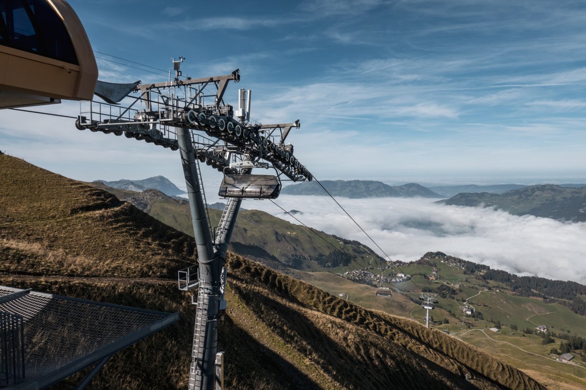 Sesselbahn Klingenstock, Oktober 2022