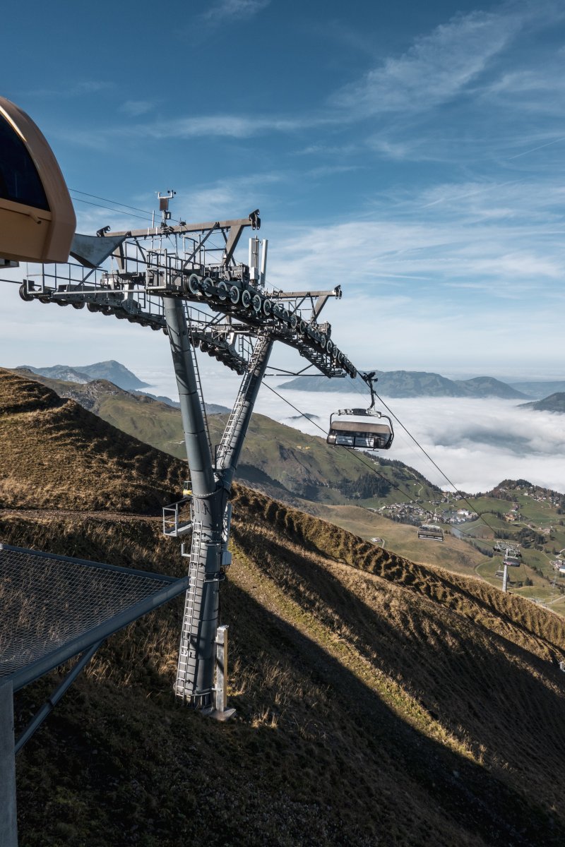 Sesselbahn Klingenstock, Oktober 2022