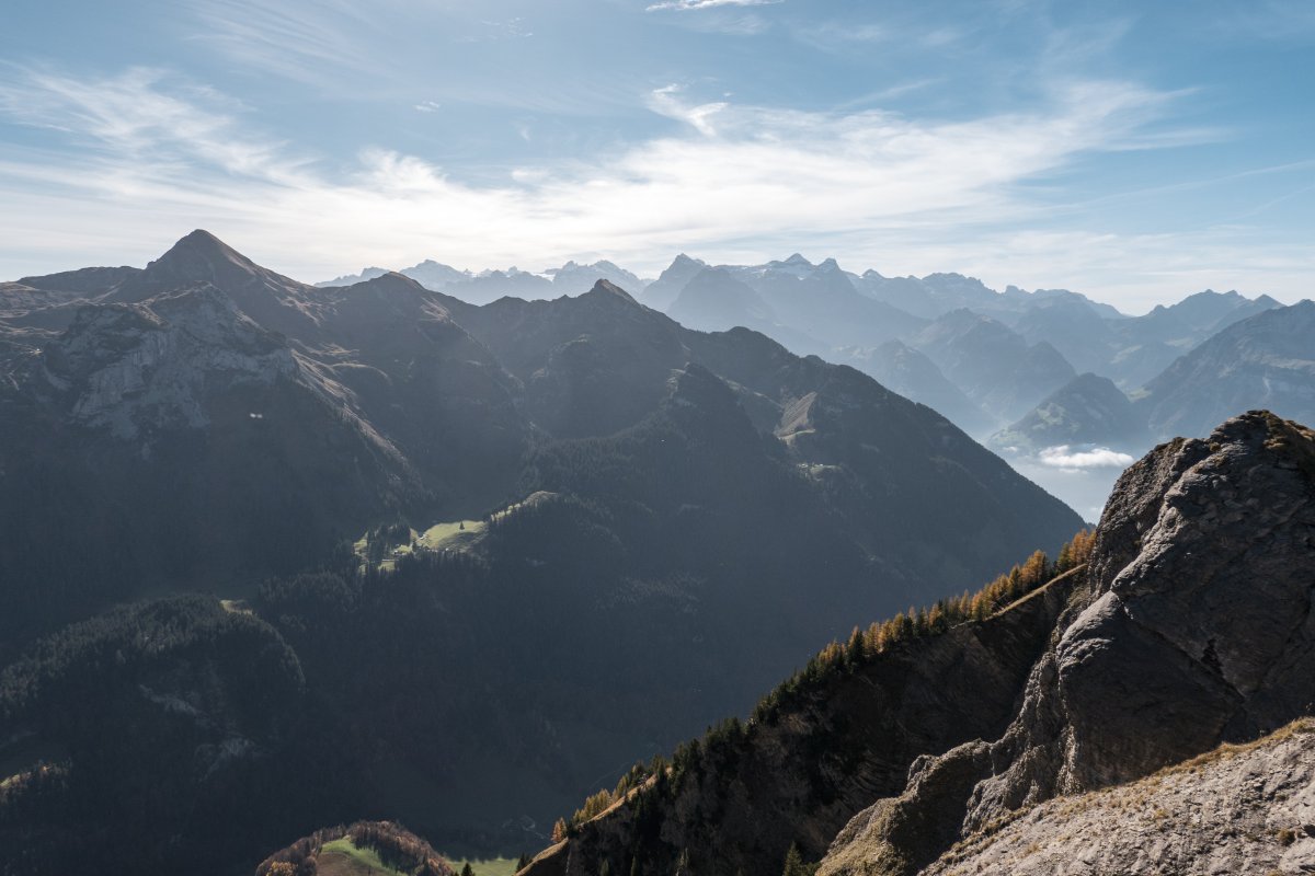 Panorama vom Klingenstock, Oktober 2022