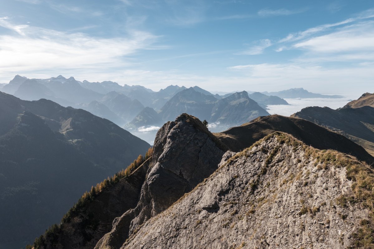 Panorama vom Klingenstock, Oktober 2022