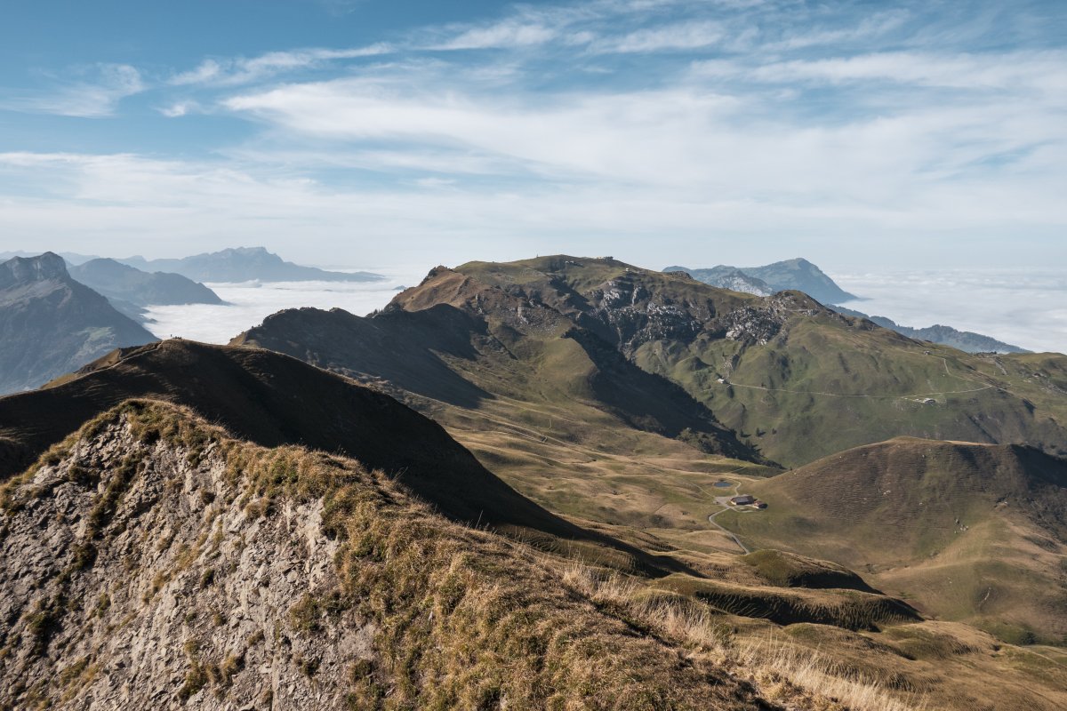 Panorama vom Klingenstock, Oktober 2022