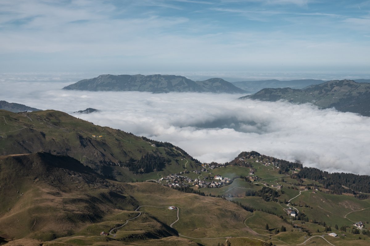 Panorama vom Klingenstock, Oktober 2022