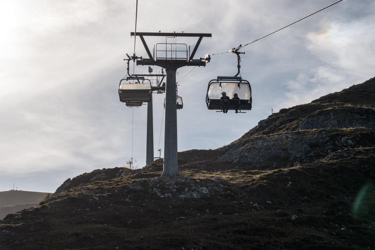 Sesselbahn Mettlen-Fronalpstock, Oktober 2022