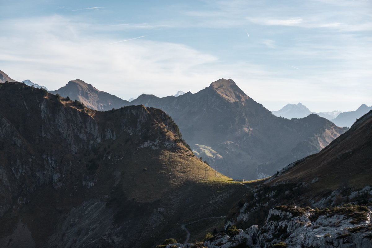 Panorama vom Fronalpstock, Oktober 2022