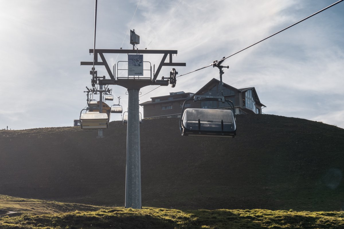 Sesselbahn Mettlen-Fronalpstock, Oktober 2022