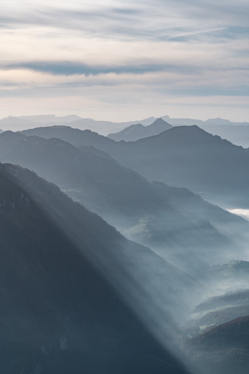 Panorama vom Fronalpstock, Oktober 2022