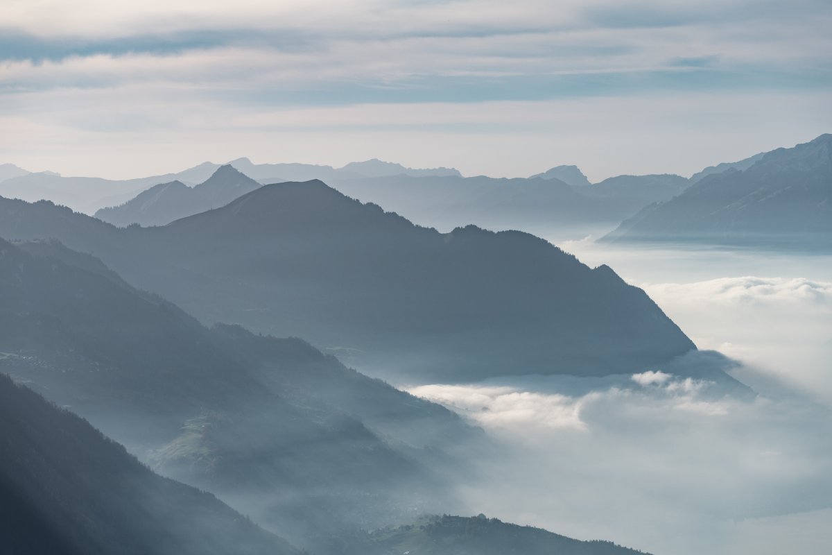Panorama vom Fronalpstock, Oktober 2022