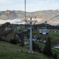 Sesselbahn Mettlen-Fronalpstock, Oktober 2022