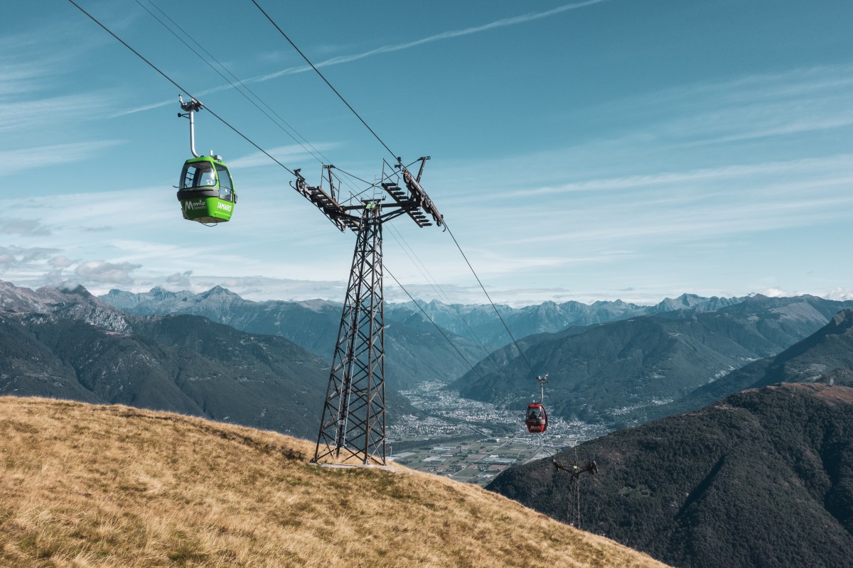 Kabinenbahn Piano di Mora-Alpe Foppa, September 2019