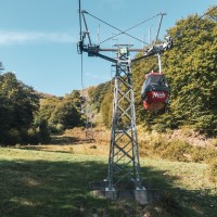 Kabinenbahn Piano di Mora-Alpe Foppa, September 2019