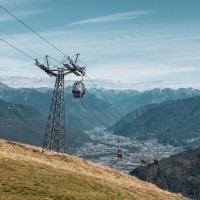 Kabinenbahn Piano di Mora-Alpe Foppa, September 2019