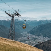 Kabinenbahn Piano di Mora-Alpe Foppa, September 2019