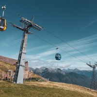 Kabinenbahn Piano di Mora-Alpe Foppa, September 2019