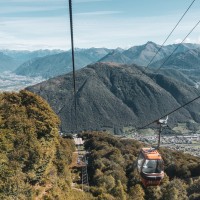 Kabinenbahn Piano di Mora-Alpe Foppa, September 2019