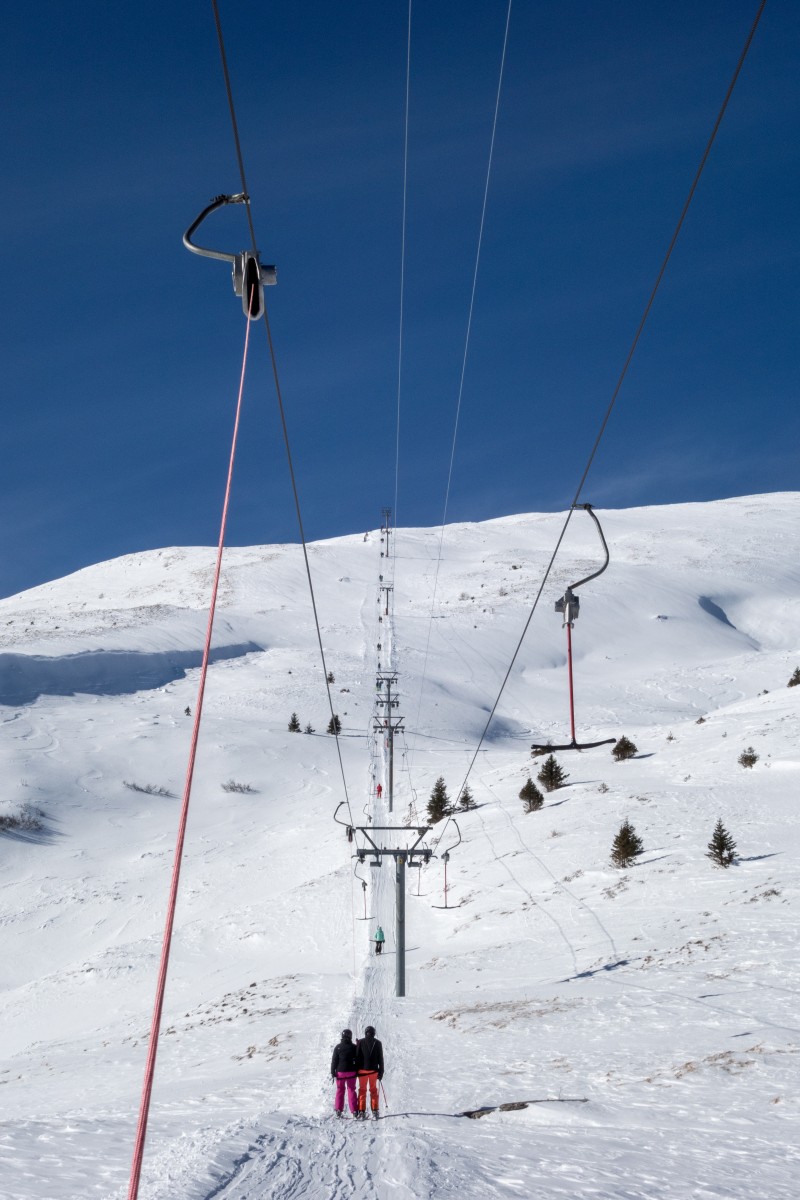 Schlepplift Gürgaletsch, Februar 2016