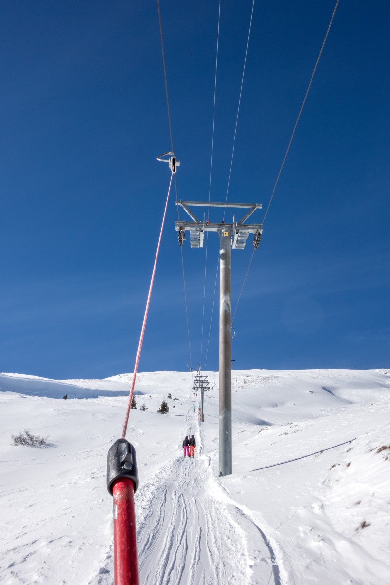 Schlepplift Gürgaletsch, Februar 2016