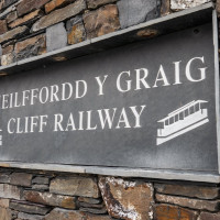 Talstation der Standseilbahn Cliff, Juni 2024