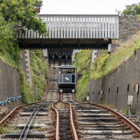 Standseilbahn Cliff, Juni 2024