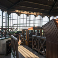 Bergstation der Standseilbahn Budavári Sikló, März 2025