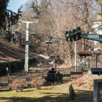 Sesselbahn Zugliget-János hegy, März 2025