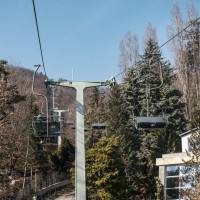 Sesselbahn Zugliget-János hegy, März 2025