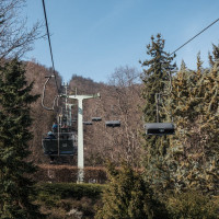 Sesselbahn Zugliget-János hegy, März 2025