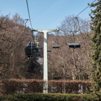 Sesselbahn Zugliget-János hegy, März 2025