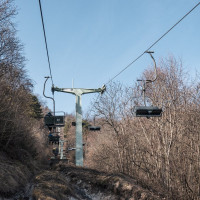 Sesselbahn Zugliget-János hegy, März 2025