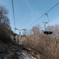 Sesselbahn Zugliget-János hegy, März 2025