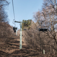 Sesselbahn Zugliget-János hegy, März 2025