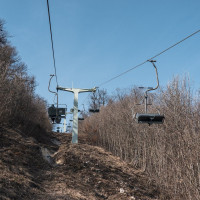 Sesselbahn Zugliget-János hegy, März 2025