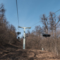 Sesselbahn Zugliget-János hegy, März 2025