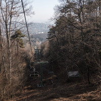 Sesselbahn Zugliget-János hegy, März 2025