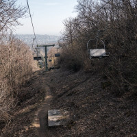 Sesselbahn Zugliget-János hegy, März 2025