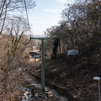 Sesselbahn Zugliget-János hegy, März 2025