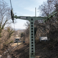 Sesselbahn Zugliget-János hegy, März 2025