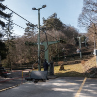 Sesselbahn Zugliget-János hegy, März 2025