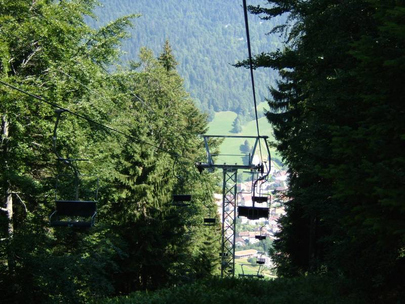 Sesselbahn Buttes-La Robella, Juli 2006