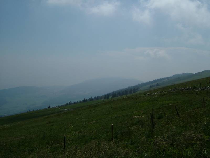 Aussicht vom Chasseral, Juli 2006