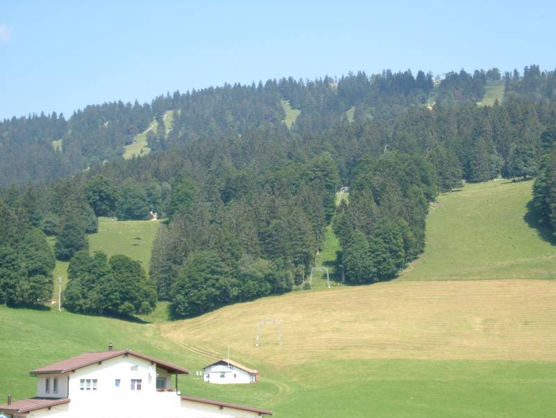 Skigebiet Les Bugnenets-Chasseral im Sommer
