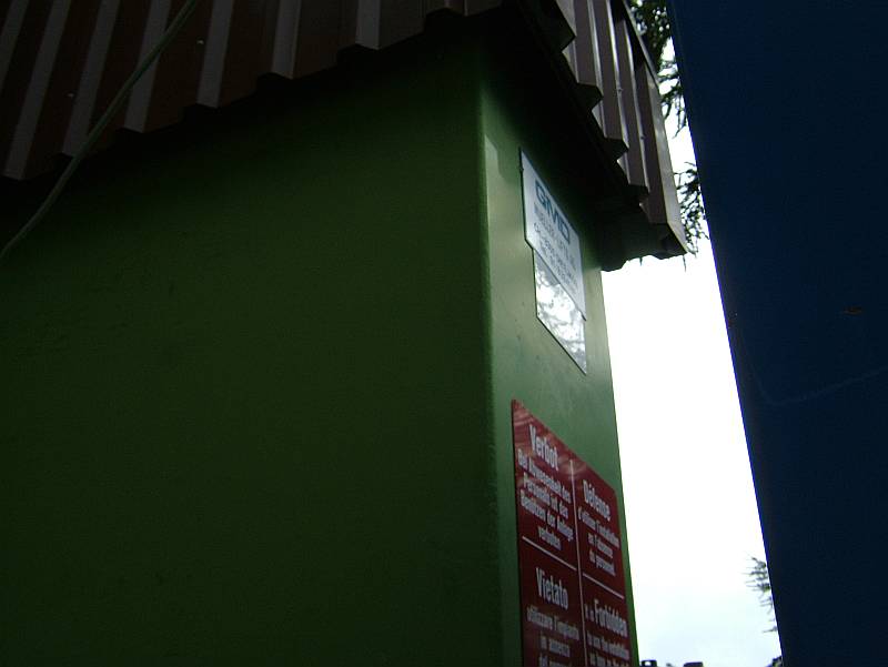 Talstation der Sesselbahn Chandolin-Le Rotsé, Juli 2005