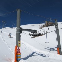 Schlepplift Mont Rouge, März 2008