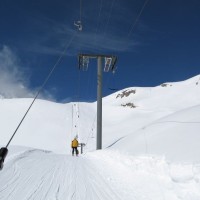 Schlepplift Mont Rouge, März 2008