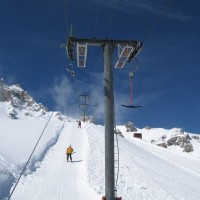 Schlepplift Mont Rouge, März 2008