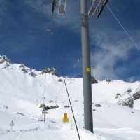 Schlepplift Mont Rouge, März 2008