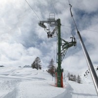 Schlepplift Fontanesses, März 2008