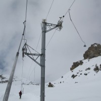 Schlepplift Mont Dolin, März 2008