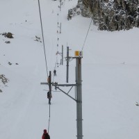 Schlepplift Mont Dolin, März 2008