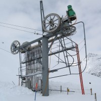 Talstation Schlepplift Remointze, März 2008