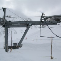 Bergstation Schlepplift Remointze, März 2008